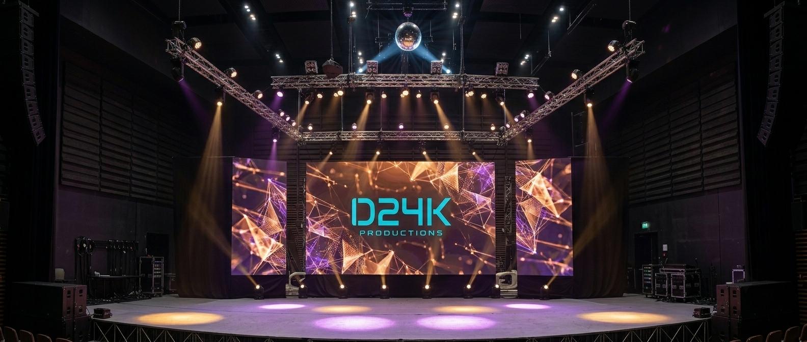 LED video wall production